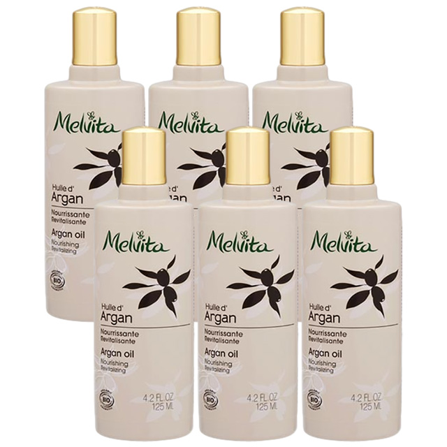 メルヴィータ ビオオイル アルガンオイル125ml x 6 お得な6個セット
