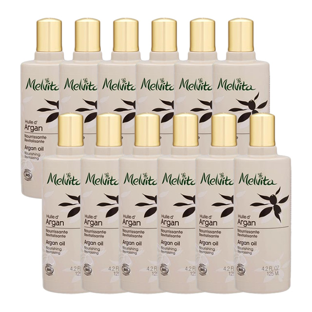 メルヴィータ ビオオイル アルガンオイル125ml x 12 お得な12個セット