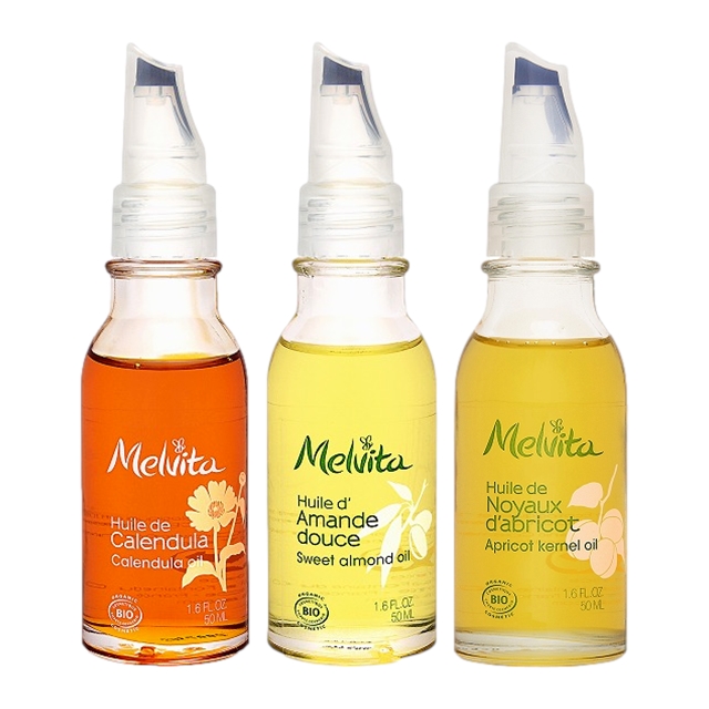 メルヴィータ ビオオイル 3点セット50mlx3カレンデュラ＋Sアーモンド＋アプリコットカーネル