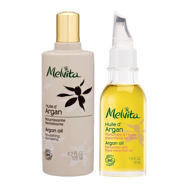 メルヴィータ ビオオイル オイル 2種セット125ml＋50アルガン＋アルガンローズ