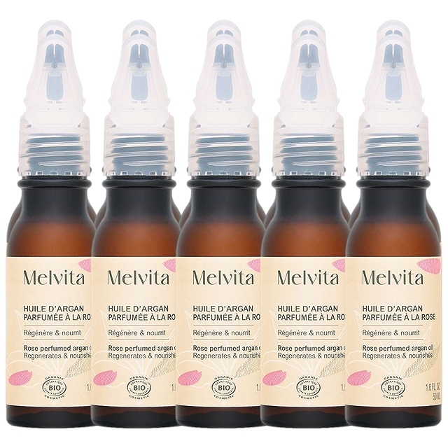 メルヴィータ ビオオイル アルガンオイル ローズ(リニューアルパッケージ)50ml/1.6fl.oz. x 10お得な10個セット
