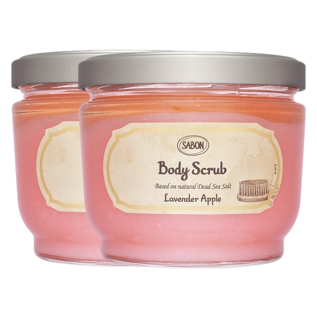 サボン ボディスクラブ2個セットラベンダーアップル