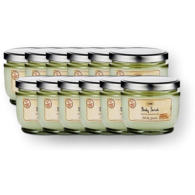 サボン ボディスクラブ600g x 12デリケートジャスミン