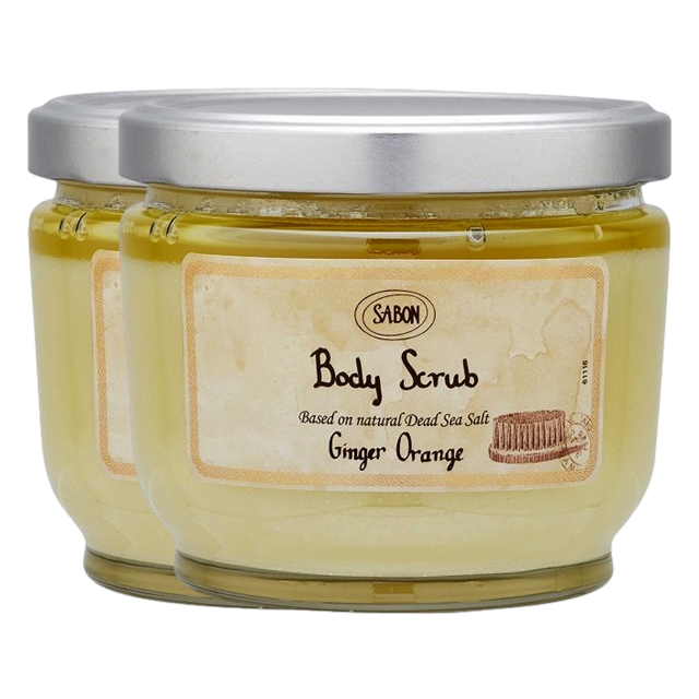 サボン ボディスクラブ600g x 2ジンジャーオレンジ