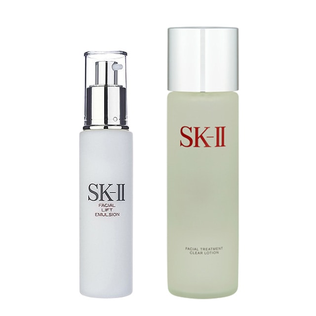 エスケーツー（SK-II／SK2） フェイシャル リフト エマルジョン & フェイシャルトリートメント クリア ローションセット 100g+230ml
