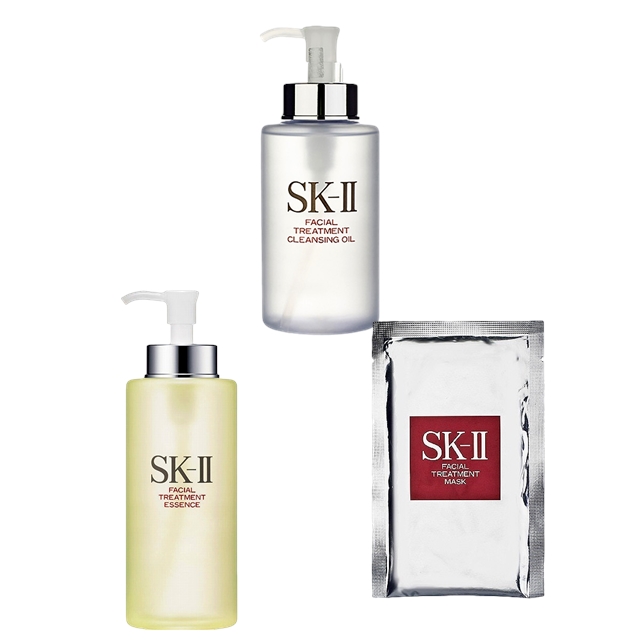 エスケーツー（SK-II／SK2） フェイシャル トリートメント エッセンス+クレンジングオイル +マスク セット330ml+250ml+マスク1枚