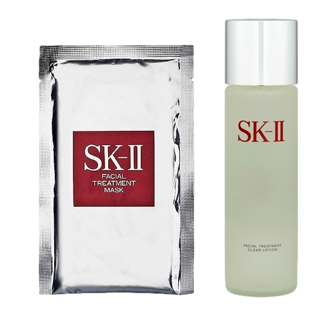 エスケーツー ( SK-II SK2 ) ピテラベーシックケア 2点セット FTマスク 1枚 ＋ FTクリア ローション 230ml