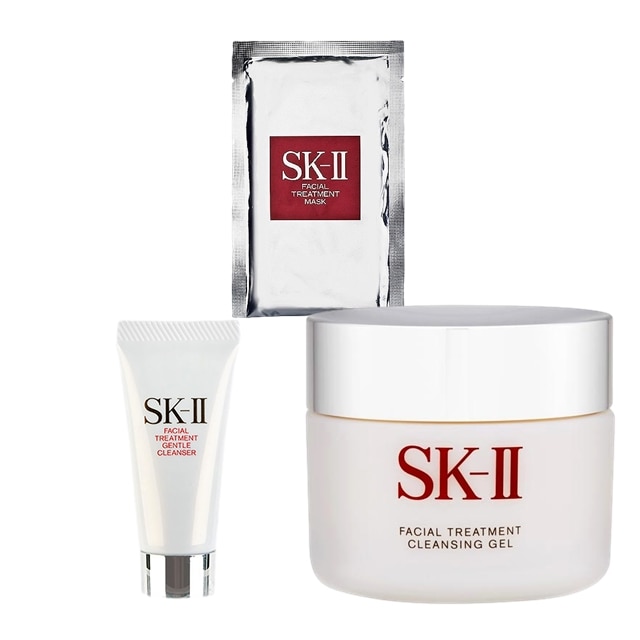 エスケーツー ( SK-II SK2 ) ピテラベーシックケア 3点セット FTマスク 1枚 ＋ FTジェントルクレンザー 20g ＋ FTクレンジング ジェル 80g