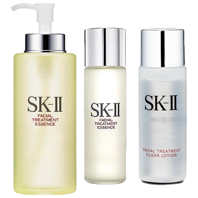 エスケーツー（SK-II／SK2） ピテラベーシックケア 3点セット/FT エッセンス 330ml ＋ FT エッセンス 30ml ＋ FT クリア ローション 30ml