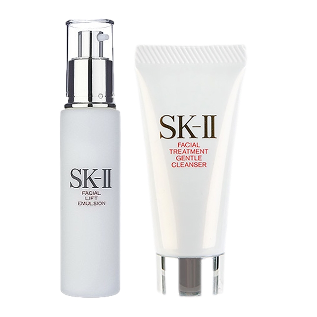 エスケーツー（SK-II／SK2） フェイシャル リフト エマルジョン ＋ FTジェントルクレンザー100g+20g