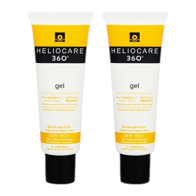 ヘリオケア 360 ジェル サンスクリーン SPF50+50ml x 2お得な2個セット