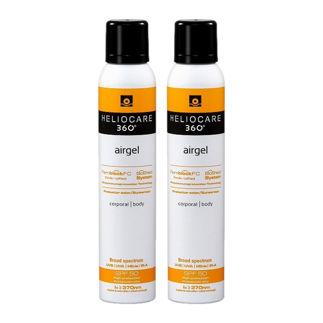 ヘリオケア 360 エアジェル サンスクリーン（体用）SPF50＋200ml x 2お得な2個セット