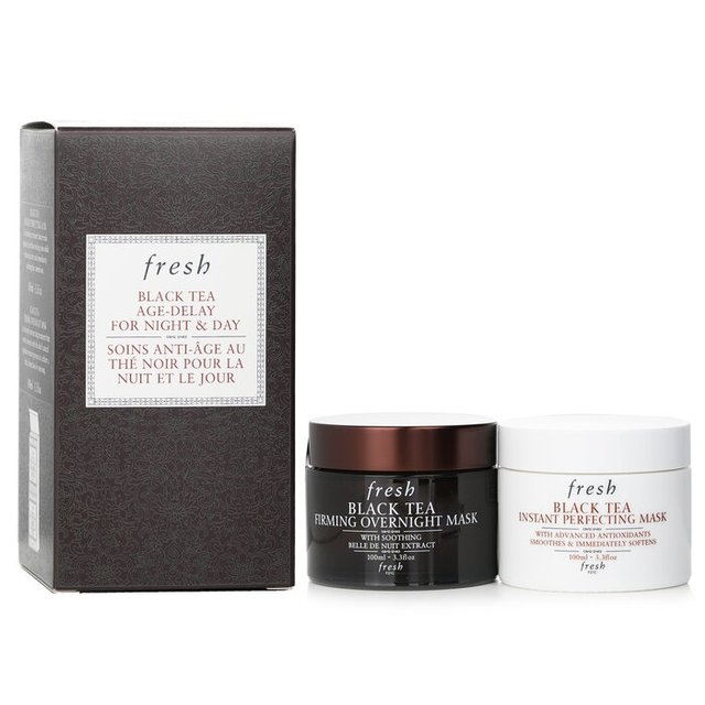 フレッシュ ブラックティー エイジディレイ ナイト＆デイ セット2x100ml