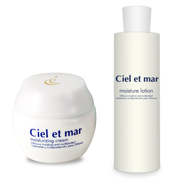 シエル・エ・メール モイスチュアライジングクリーム+モイスチュアローション 50g+150ml