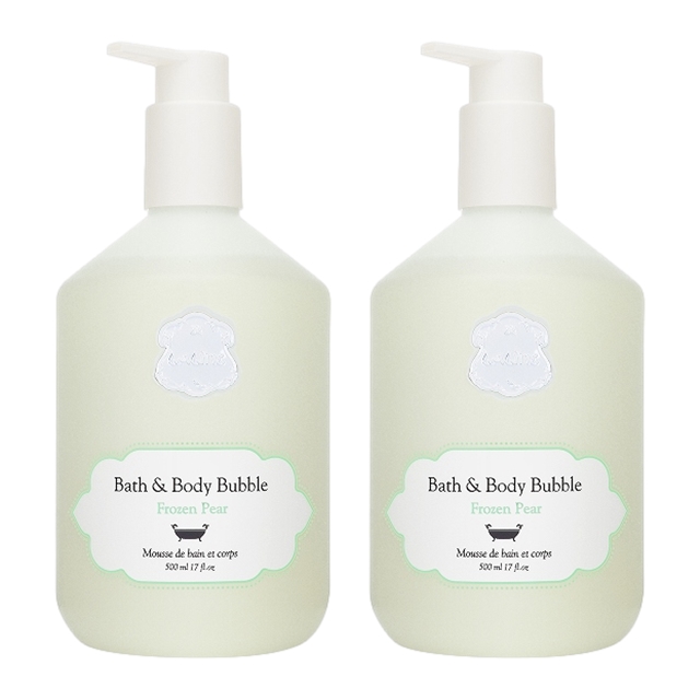 ラリン バス&ボディバブル500ml x 2フローズンピア