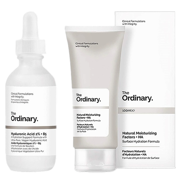 ジ・オーディナリー HA2+B5フェイスセラム +NMF+HAフェイスモイスチャークリーム セット60ml+100ml