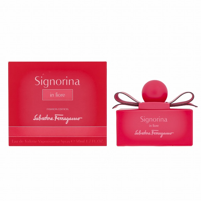サルヴァトーレ フェラガモ シニョリーナ カプセルコレクション イン フィオーレ オードトワレ 50ml【ラッピング済み】