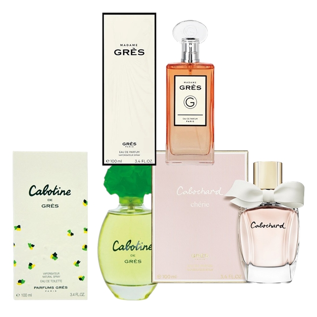 グレ カボティーヌ オードトワレ 100ml とカボシャール シェリー オードパルファム 100ml とマダム グレ オードパルファム 100ml のセット