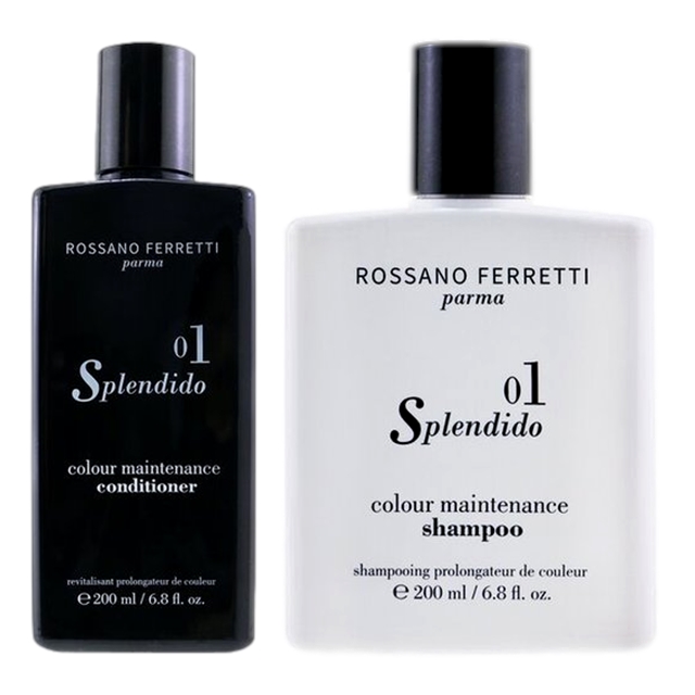 ロッサーノ フェレッティ スプレンディド01 カラーヘアシャンプー と スプレンディド01 カラーヘアコンディショナー のセット200mlx2