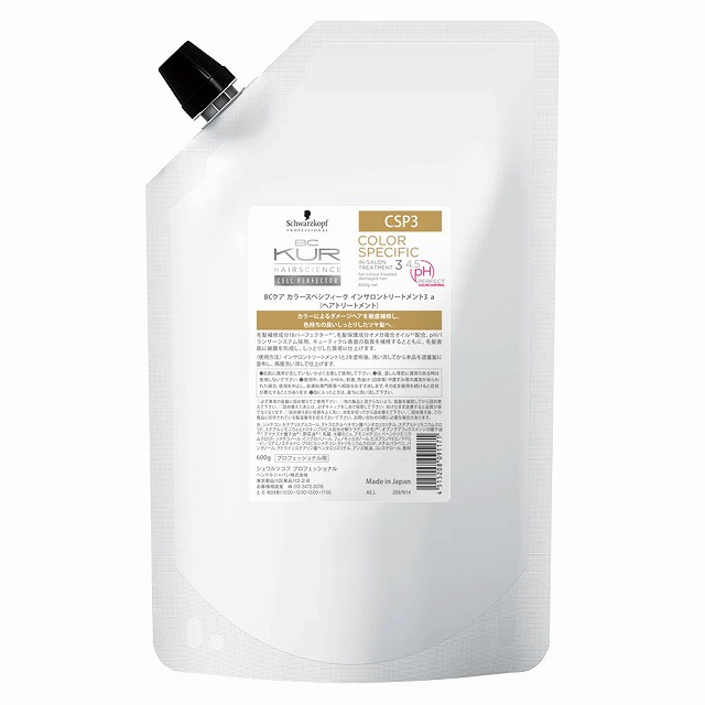シュワルツコフ BCクア カラースペシフィーク インサロントリートメント3600g