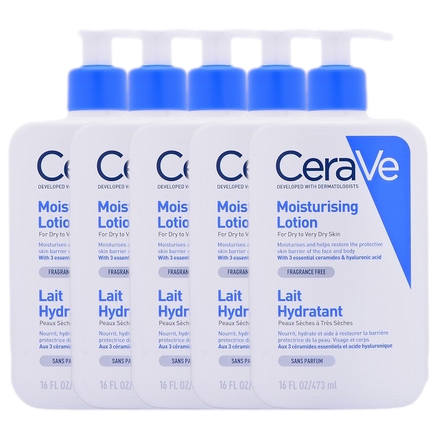 セラヴィ モイスチャライジング ローション （ドライ/ベリードライ）473ml x 5お得な5個セット