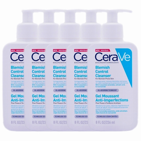 セラヴィ ブレミッシュ コントロール クレンザー236ml x 5お得な5個セット