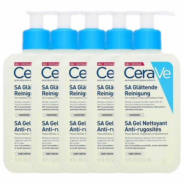 セラヴィ SA スムージングクレンザー 236ml x 5お得な5個セット