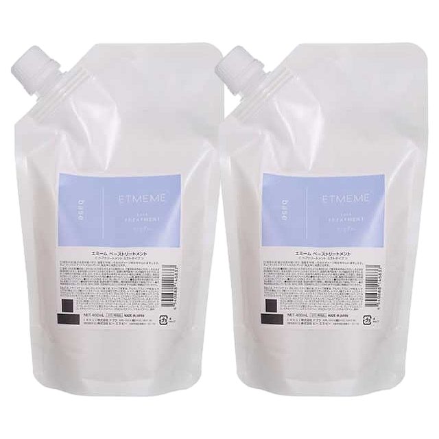 ナプラ エミーム ベーストリートメント400g x 2レフィル