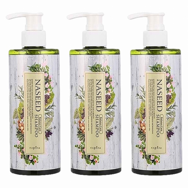 ナプラ ナシード バランスケアシャンプー320ml x 3お得な3個セット