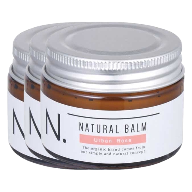 ナプラ エヌドット ナチュラルバーム45g x 3アーバンローズ