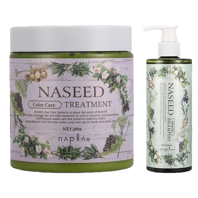 ナプラ ナシード エイジングケアシャンプー ＋ カラーケアトリートメント280g+320ml