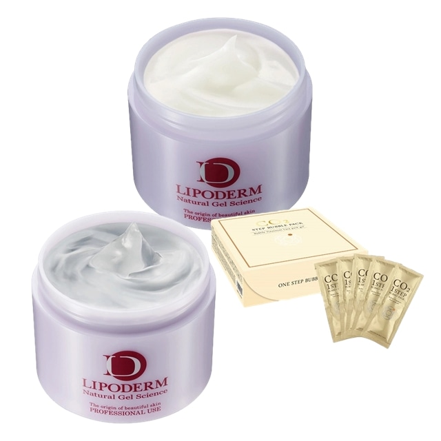 ラシンシア アクティブリペアマスク 340g とワンステップバブルパック 5包入り とファンゴクレイマスク 340g のセット