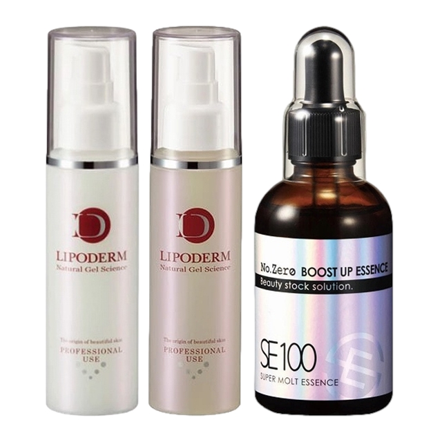 ラシンシア スーパーエッセンス３種セット / セラミド〈CE〉 100ml + ビタミンC誘導体〈VC〉 100ml + No.ZERO 60ml