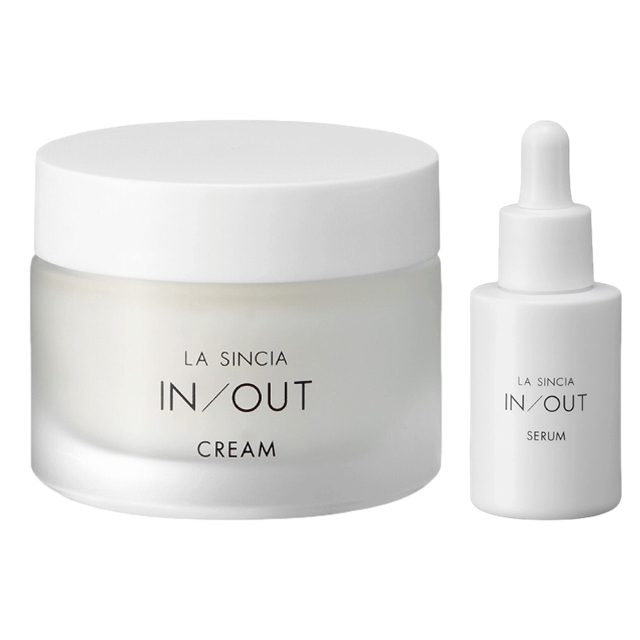 ラシンシア IN/OUT 2点セット/ クリーム 50mL ＋ セラム 30mL