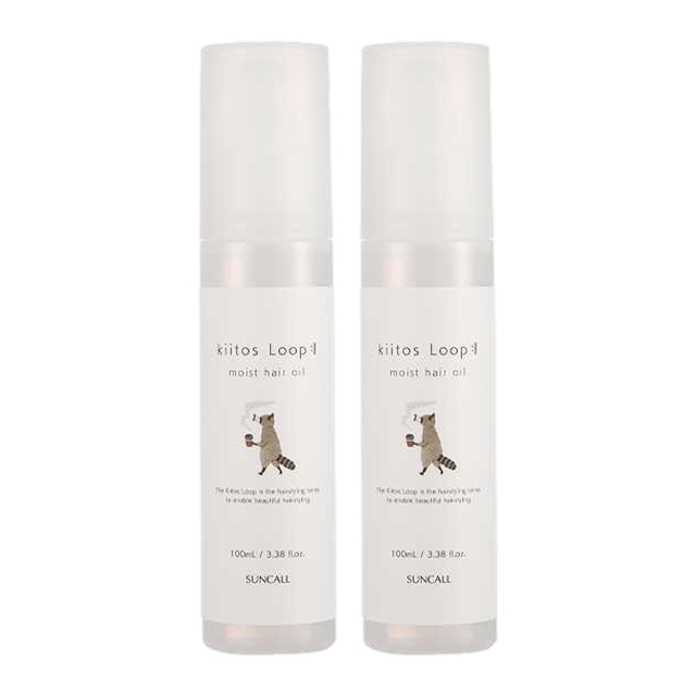 サンコール キートス ループ モイスト ヘアオイル100ml x 2お得な2個セット