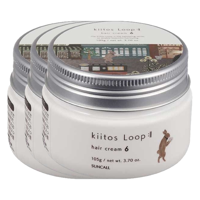 サンコール キートス ループ ヘアクリーム6105g x 3お得な3個セット
