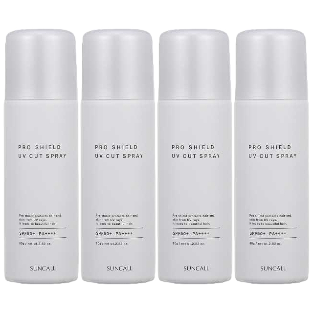 サンコール プロシールド UVカットスプレー80g x 4お得な4個セット