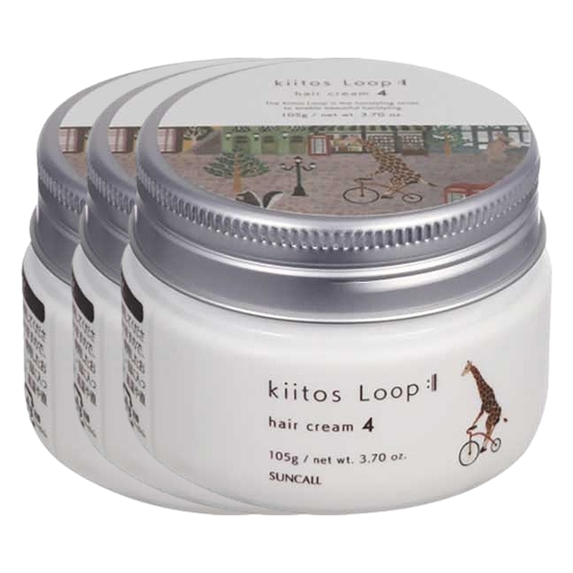 サンコール キートス ループ ヘアクリーム4105g x 3お得な3個セット