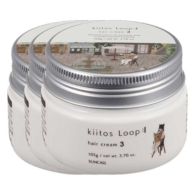 サンコール キートス ループ ヘアクリーム3105g x 3お得な3個セット