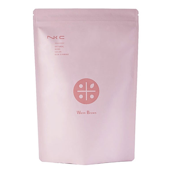 ナッシュ ナチュラル米カラー ノンジアミンウォームブラウン