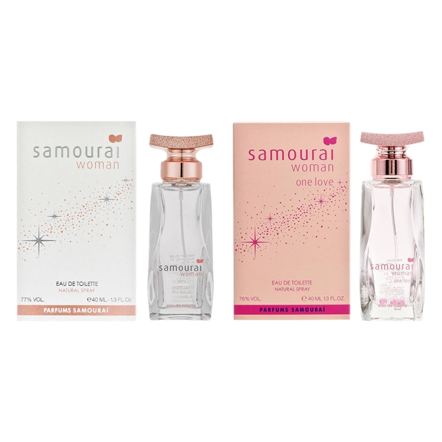 サムライ ウーマン オードトワレ 2点セット40mlx201 NEW+ワンラブ01