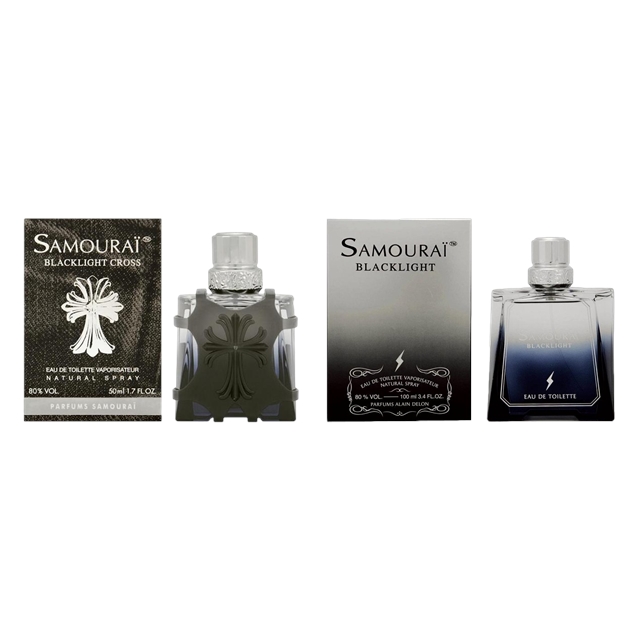 サムライ ブラックライトオードトワレ 2点セット50ml＋100ml ブラッククロス＋ブラック