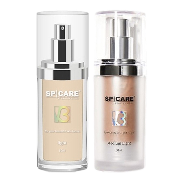 スピケア V3 パーティクルプライマー2色セット30mlx2ライト＋ミディアムライト