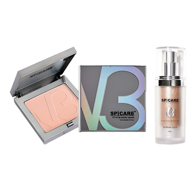 スピケア V3 パーティクルプライマー+セットアップパウダー11.5gミディアムライト+スムース