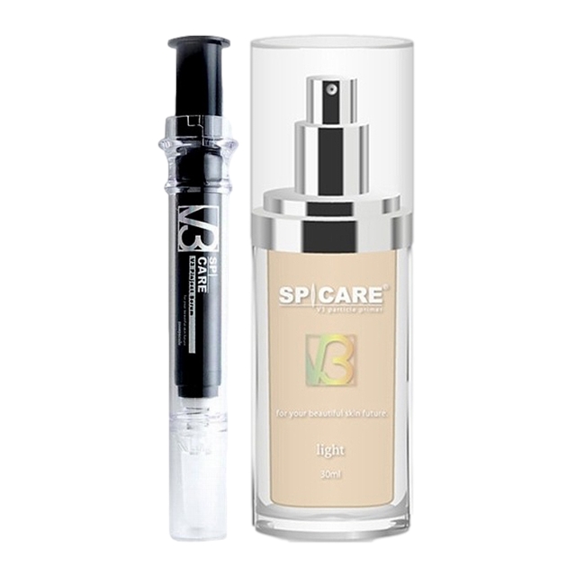スピケア V3 ピンジェクトセラム ＋ パーティクルプライマー セット10ml+30mlライト