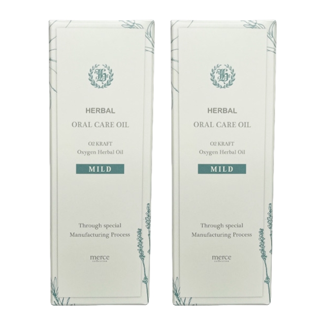 O2クラフト ハーバル オーラルケアオイルマイルド20ml x 2お得な2個セット