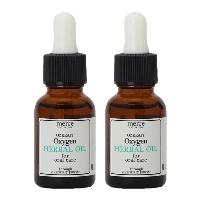 O2クラフト ハーバル オーラルケアオイル20ml x 2お得な2個セット