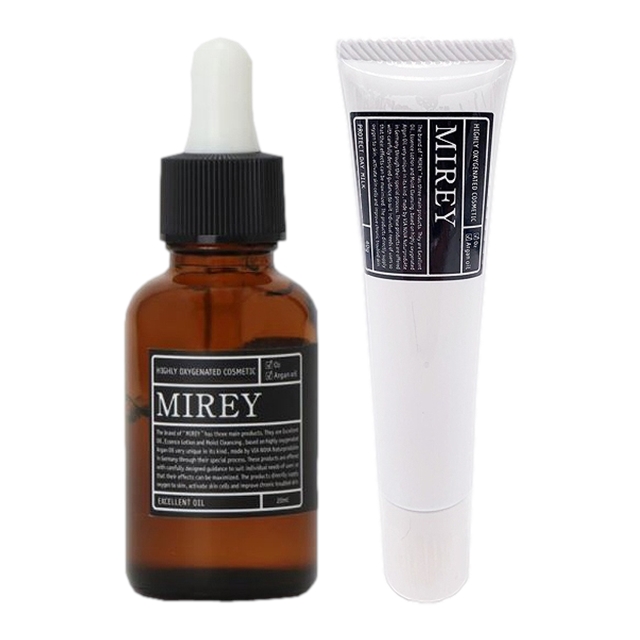 ミレイ プロテクトデイミルク とエクセレントオイル のセット40g+20ml