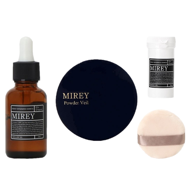 ミレイ パウダーベール リフィル+エクセレントオイル セット20mlケース・パフ付