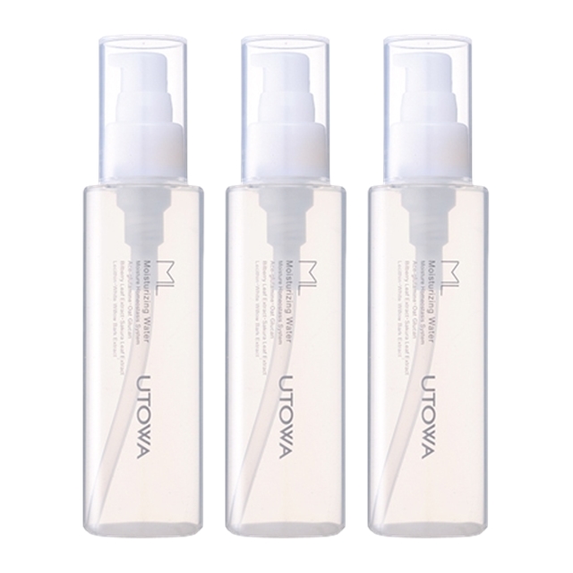 ウトワ ML モイスチャライジングウォーター120ml x 3お得な3個セット